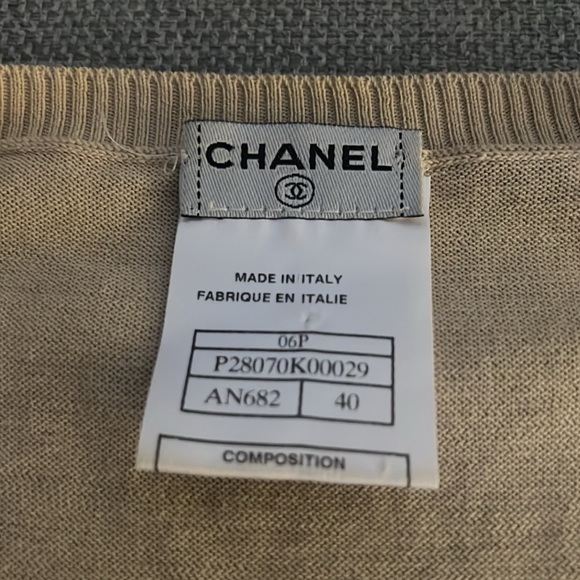 🗽 Chanel 100% Cotton Knitwear Italy IT | 40 - Picture 6 of 11